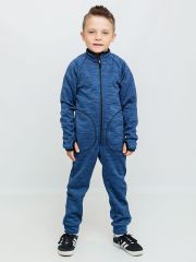 457429 BATIK Комбинезон Темно-синий меланж