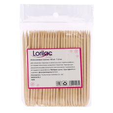 Апельсиновые палочки Lorilac для маникюра 100 шт