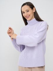 Свитер женский 5242-41396 пыльная лаванда VAY