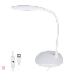 Лампа настольная FORZA, 14 LED, питание USB