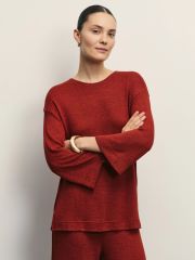 514716 ZARINA Джемпер терракот/кирпичный