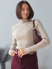 506162 VILATTE Свитер св. золотистый
