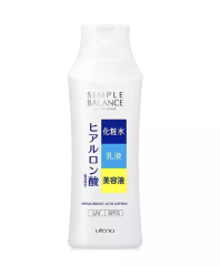 322431 UTENA Simple Balance Лосьон-молочко UV-защита с гиалуроновой кислотой SPF 5, 220 мл