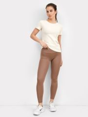 266249 MARK FORMELLE Брюки кофейный +печать
