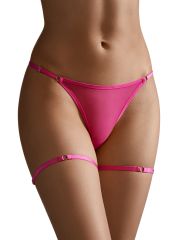 Mi 2111B Intrigo String (с подвязками), PA Minimi Трусы Fuxia (Розовый)