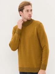 Свитер мужской 7242-15051 горчица/антрацит BE YOU
