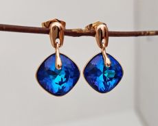 Серьги с кристаллами Swarovski
