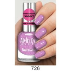 ADN-07 Голографич. т726 12мл Сиреневый закат Alvin D`or