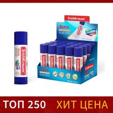 Клeй-карандаш ErichKrause Extra PVP, 21 г 789514