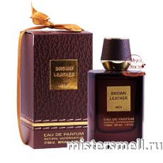 Fragrance World - Brown Leather For Men, 100 ml