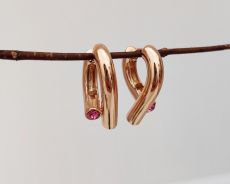 Серьги с кристаллами Swarovski