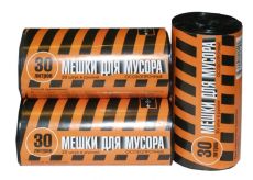 Пакет мусор Полосатик особ.30л.20шт