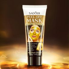 SADOER Очищающая маска-пленка для лица Gold Collagen Gold Mask, 100гр. Арт.: 2694 Маска-пленка для лица с золотом обладает высокой абсорбционной способностью, ровным слоем ложиться на кожу и после выс