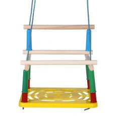 4883698 Качели детские подвесные, пластмассовые, сиденье 33×22см