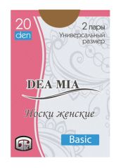 BASIC 20 DEA MIA Носки Nero