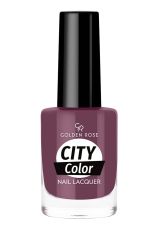 Лак для ногтей GR City Color Nail Lacquer (0-100) Сливовый (034)