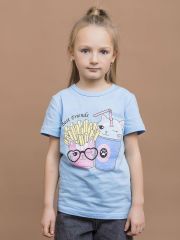 521431 BATIK Футболка Голубой