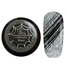 Гель-паутинка Francheska Spider Gel Black 5 ml