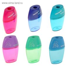 1040789 Точилка 1 отверстие с контейнером Maped Shaker, микс