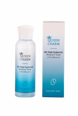 [QUEENCHARM] Тонер для лица БИОКОМПЛЕКС ГИАЛУРОНОВОЙ КИСЛОТЫ 10% увлажняющий Bio Triple Hyaluronic Moisture Toner, 120 мл