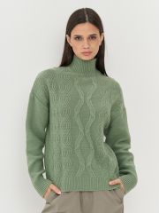 Свитер женский 7242-40270 шалфей BE YOU