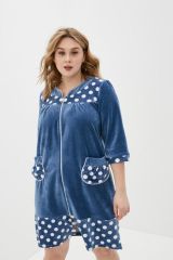 204364 Lika Dress Халат Голубой