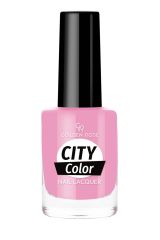 Лак для ногтей GR City Color Nail Lacquer (0-100) Розовый (025)