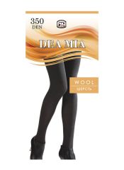 WOOL 350 (полушерстяные) DEA MIA Колготки Черный