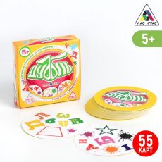 2579445 Настольная игра на реакцию и внимание «Дуббль Алфавит»