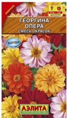 Георгина Опера СМЕСЬ сортов