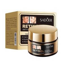 SADOER Антивозрастной крем для лица с ретинолом Retinol Anti-aging Firming Cream, 50 гр Арт.: 50103 Антивозрастной укрепляющий крем для лица Sadoer с ретинолом 50 гр. Антивозрастной крем для лица имее