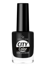 Лак для ногтей GR City Color Nail Lacquer (0-100) Черный (065)