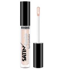 034875  LuxVisage. Тени для век жидкие SATIN NUDE super stay, тон 201 Ivory