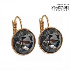 Серьги с кристаллами Swarovski