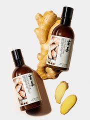 Укрепляющий восстанавливающий шампунь с имбирем Bioaqua Ginger Essence Silky Supple Shampoo 250 ml