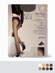 STYLE 40 SiSi Колготки Moka (Коричневый);Grafite (Серый);Daino (Бежевый);Miele (Бежевый);Bianco (Белый);Nero (Черный);Naturelle (Бежевый)