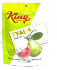 KING Гуава сушеная 100 гр пакет