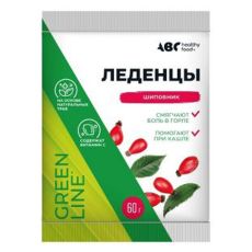 Леденцы ABC Healthy Food шиповник 60 g
