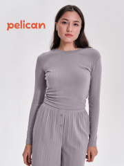 PFJ6944 Джемпер женский Серый(40) Pelican