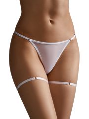 Mi 2111B Intrigo String (с подвязками), PA Minimi Трусы Bianco (Белый)
