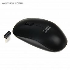 1766474 Мышь CBR CM 410, беспроводная, оптическая, 1000 dpi, 1xAA, USB, чёрная
