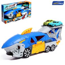 9495925 Парковка SHARK, 2 машинки, пусковая установка