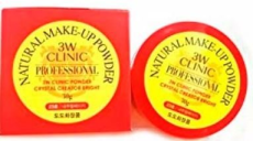 [3W CLINIC] Рассыпчатая пудра для лица NATURAL MAKE-UP POWDER Natural Beige (23), 30 гр
