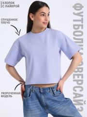 522271 Апрель Футболка сиреневый