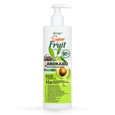 031660 Витэкс Super FRUIT. SOS-сыворотка для волос АВОКАДО + фруктовый микс 15-в-1, 200 мл