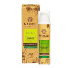 021963 	Markell Bio Helix. Крем-комфорт ДНЕВНОЙ с муцином улитки для жирной и комб. кожи, 50мл