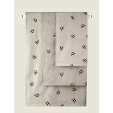 Банное полотенце с односторонним пчелиным принтом