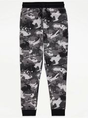 Grey Camouflage Joggers
