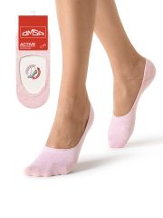 OMSA ACTIVE 171 (подследники меланж) Omsa Подследники Rosa Melange (Розовый)