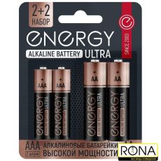 Батарейка алкалиновая Energy Ultra LR6+LR03/4B (АА+ААА)